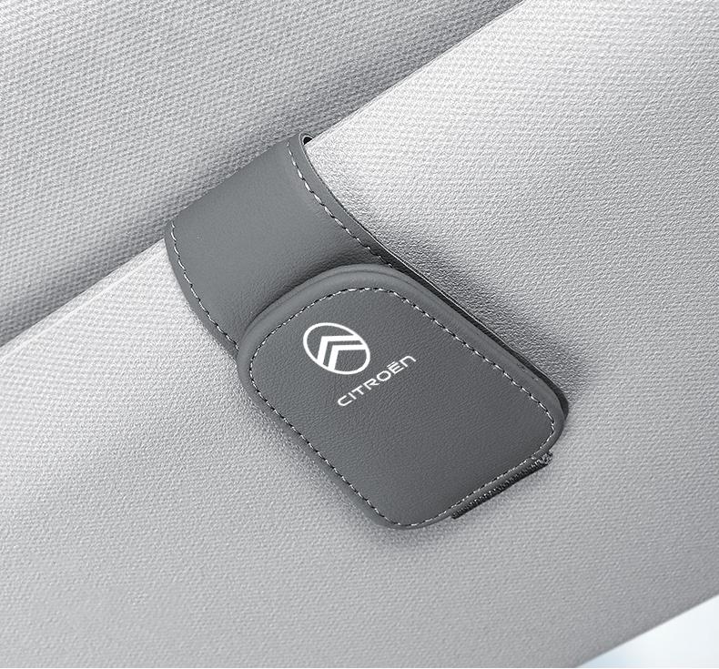 Car Interior Sun Visor Eyeglasses Holder Sunglasses Clip For Citroen Xsara C6 C4 C3 C2 C1 2CV VTS DS3 DS4 DS5 RD3 Cross Berlingo