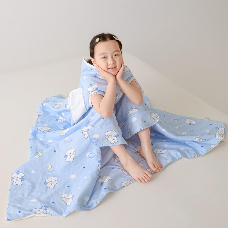 A Cotton Kids Sleep Sack Quilt Baby Toddler Wearable Blanket Washable