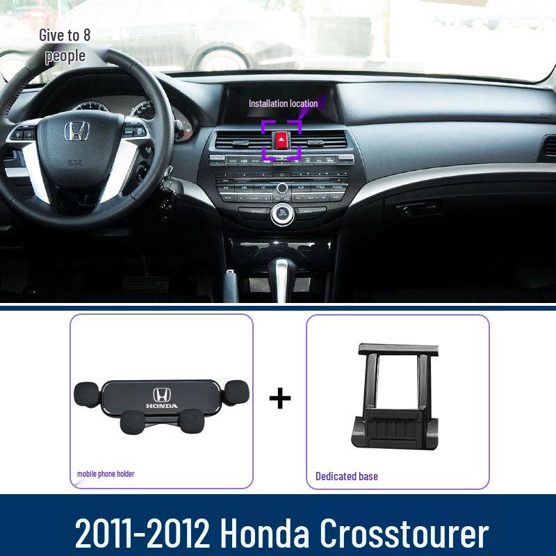 Honda Crosstourer 11-12 Clip-On Car Phone Holder and Navigation Mount Dedicated