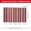 Belt Sander Electric Sanding Polishing Grinding Machine 7   Speed with 10 Sanding Belts for Polishing Wood Acrylic Metal