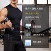 [Sillictor] Sleeveless Men's Compression Tank Top Training Wear Sports Inner Power Stretch Sleeveless Undershirt [UV ProtectionCool Quick Drying]