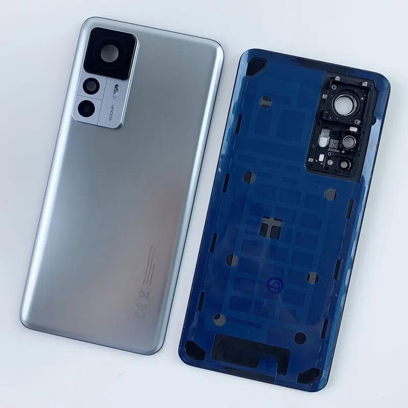 For Xiaomi 12T Back Battery Cover For Xiaomi 12T Pro Rear Housing Glass Door Replacement Parts