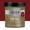 Peinture Métallisée Libéron Métal Soyeux Rouge Rubis 0,5 L