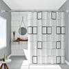 Bathroom Partition Curtain Peva Waterproof Shower Curtain With Hook Mildew Proof Durable Screens Bathroom Decoration Accessories
