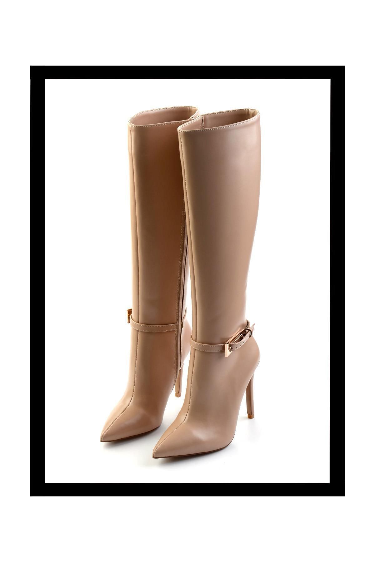 

Women Modern Stylish Fashion Boots Boots Nude Boots 39