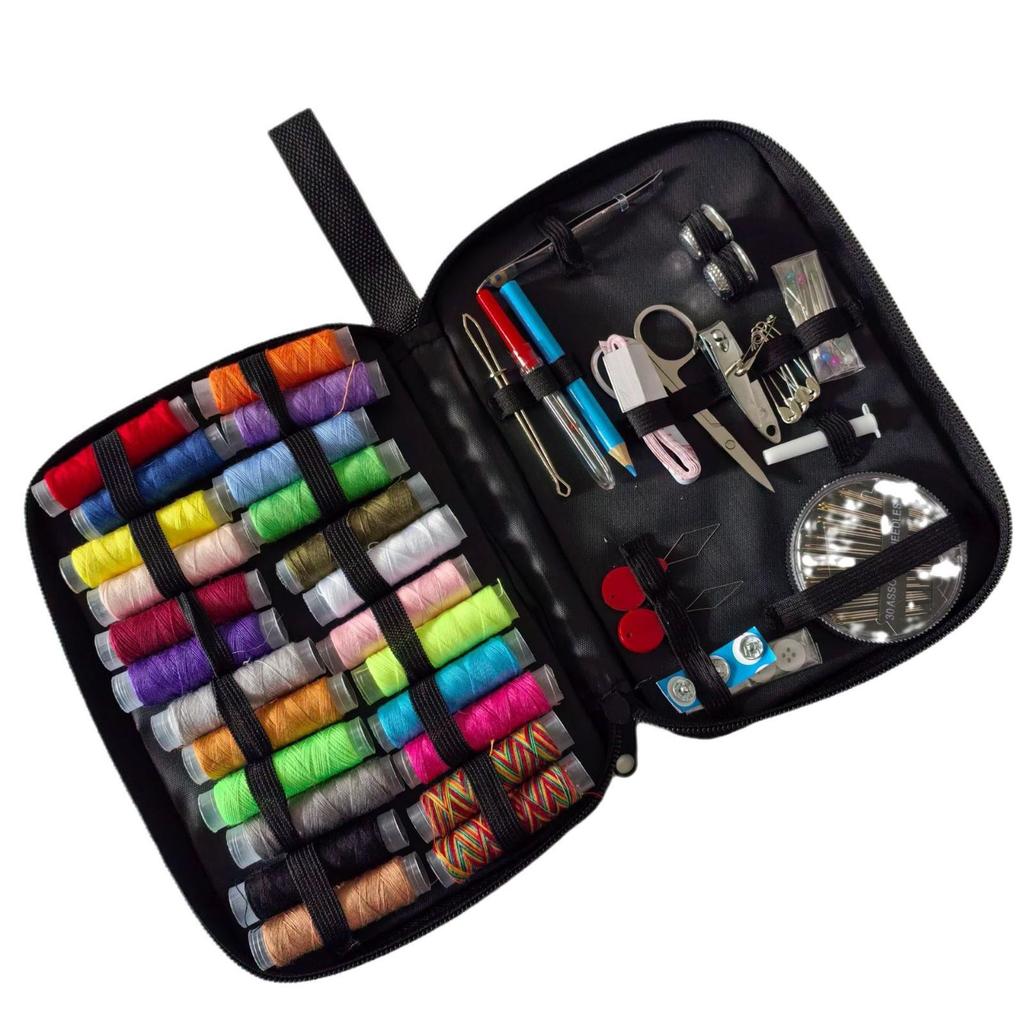 Portable Needle & Thread Storage Set: Travel Kit for Hand Sewing