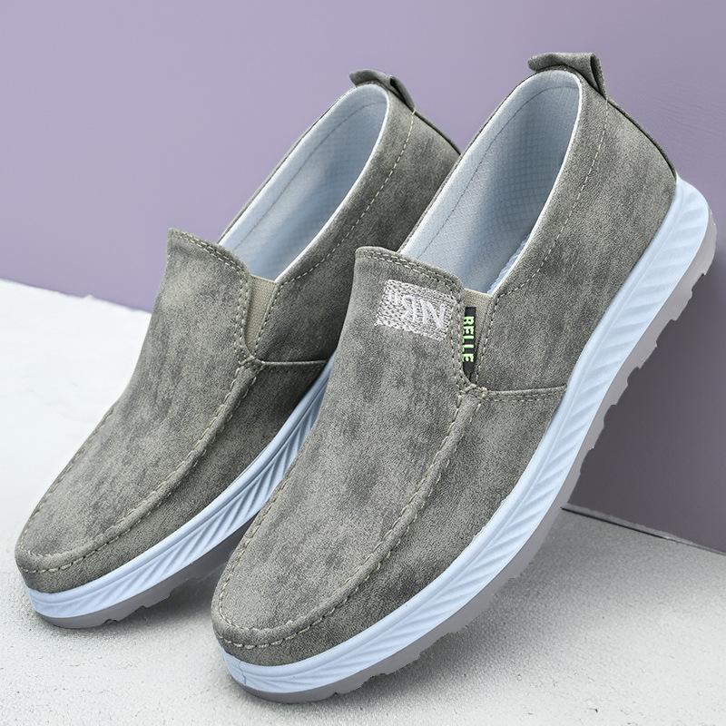 

****** новая мужская старая ******* тканевая обувь s**t подошва удобная обувь для папы дышащая повседневная обувь для среднего и пожилого возраста рабочая парусиновая обувь 44