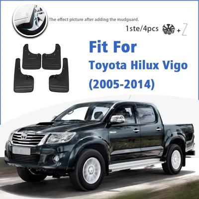 Dla Toyota Hilux Vigo 4WD 2WD 2005-2014 Błotniki Błotniki Błotniki Błotniki Błotniki Błotniki Akcesoria Samochodowe Przednie Tylne 4 szt.