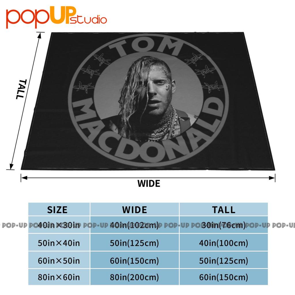 Tom Macdonald S Famous Face Ultra-Soft Blanket Quilt Winter Sofa Cover Bed Covers