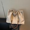 Velvet Simple Casual Top Handle Bag Women Fashi Large Capacity Tote Shoulder Bag Textured Casual and Versatile Storage Bags