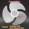 Blade Design Fan Blade Assembly Strong Air Circulator Blade New Floor Fan Accessory