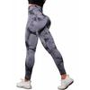 European & American Tie-Dye High-Waist Seamless Yoga Pants