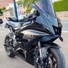 For Yamaha YZF R7 YZF-R7 YZFR7 2022-2025 2024 Motorcycle Winglet Aerodynamic Side Wing Kit Wind Spoiler Lower Shroud Front Wing