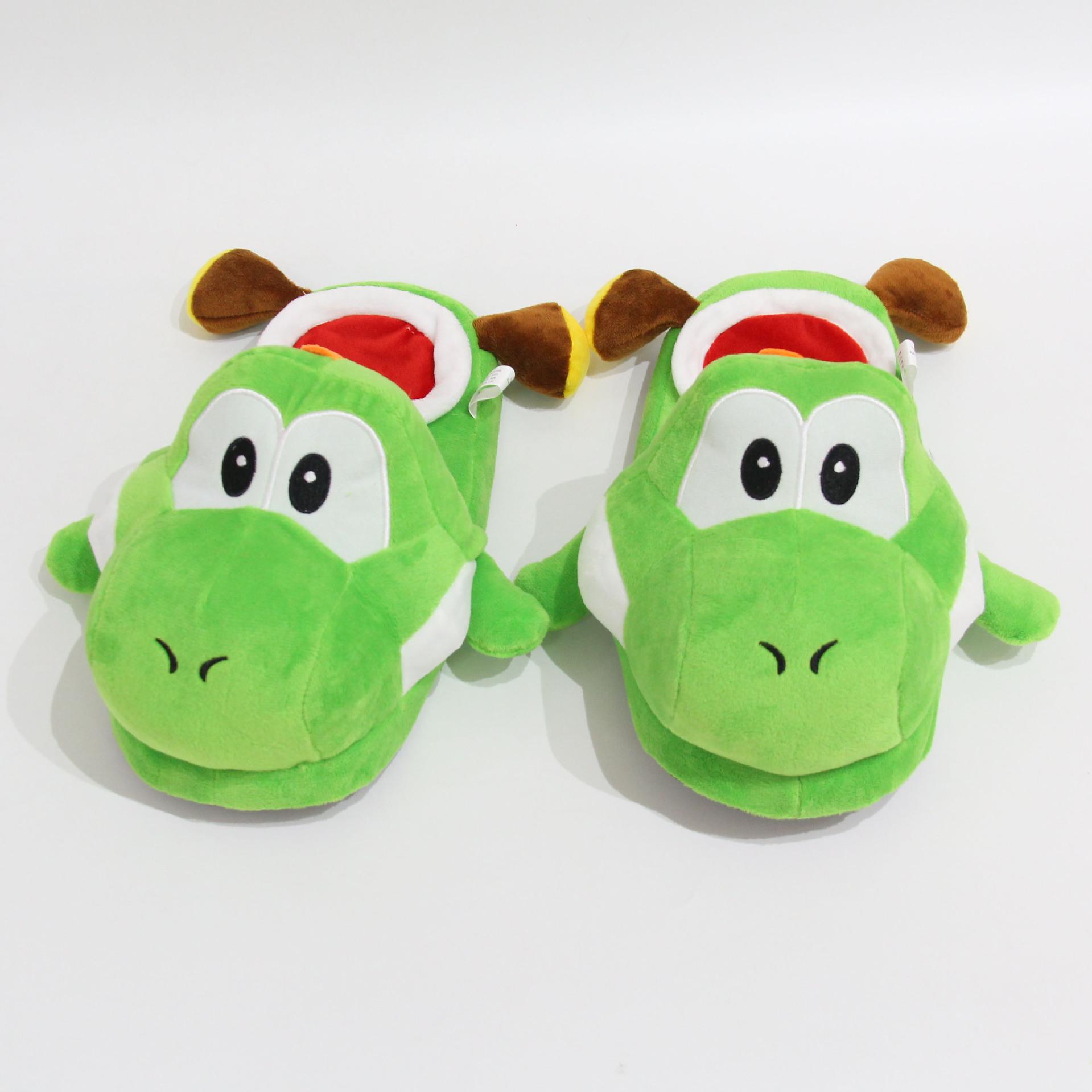 Yoshi Dinosaur Men s Winter Cartoon Slippers - Funny Home Couple Style 28cm