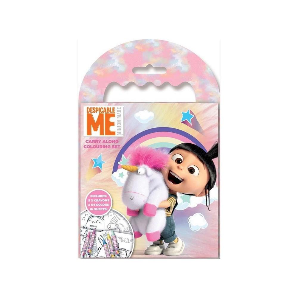 DESPICABLE ME Fluffy Coloring Set (Pack of 69)
