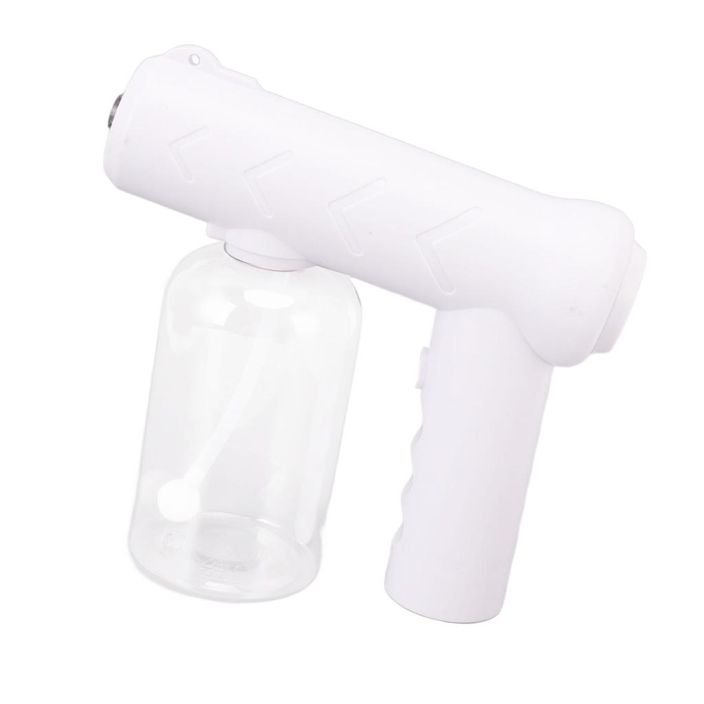 Nano Cleaning Sprayer Rechargeable Blue Light Portable Handheld Alcohol Atomizer for Home Garden