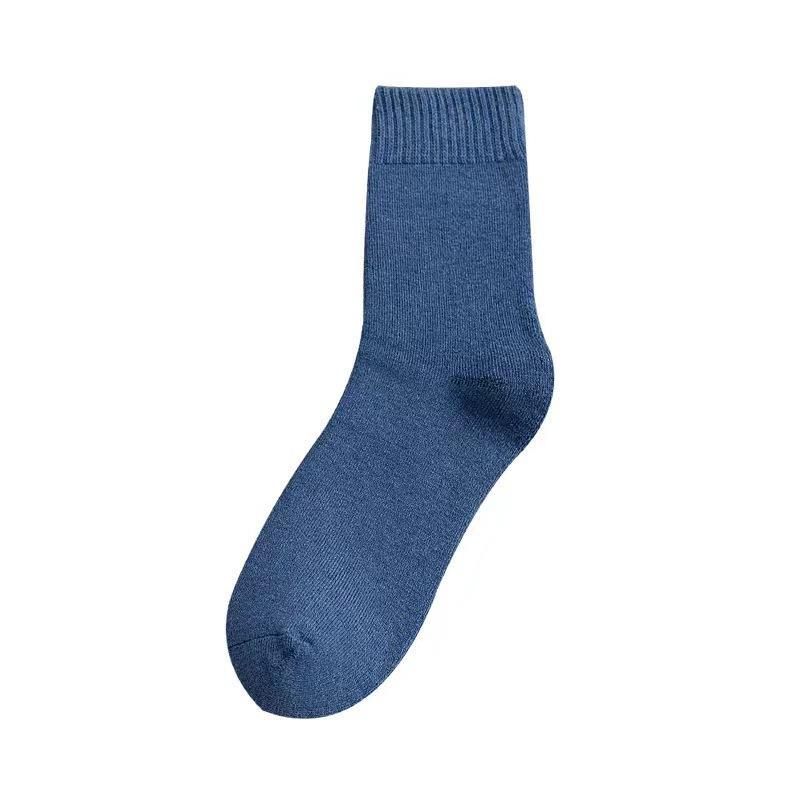 Confinement socks postpartum autumn and winter plush thick socks women's plush medium tube plush thickened floor sleeping stockings