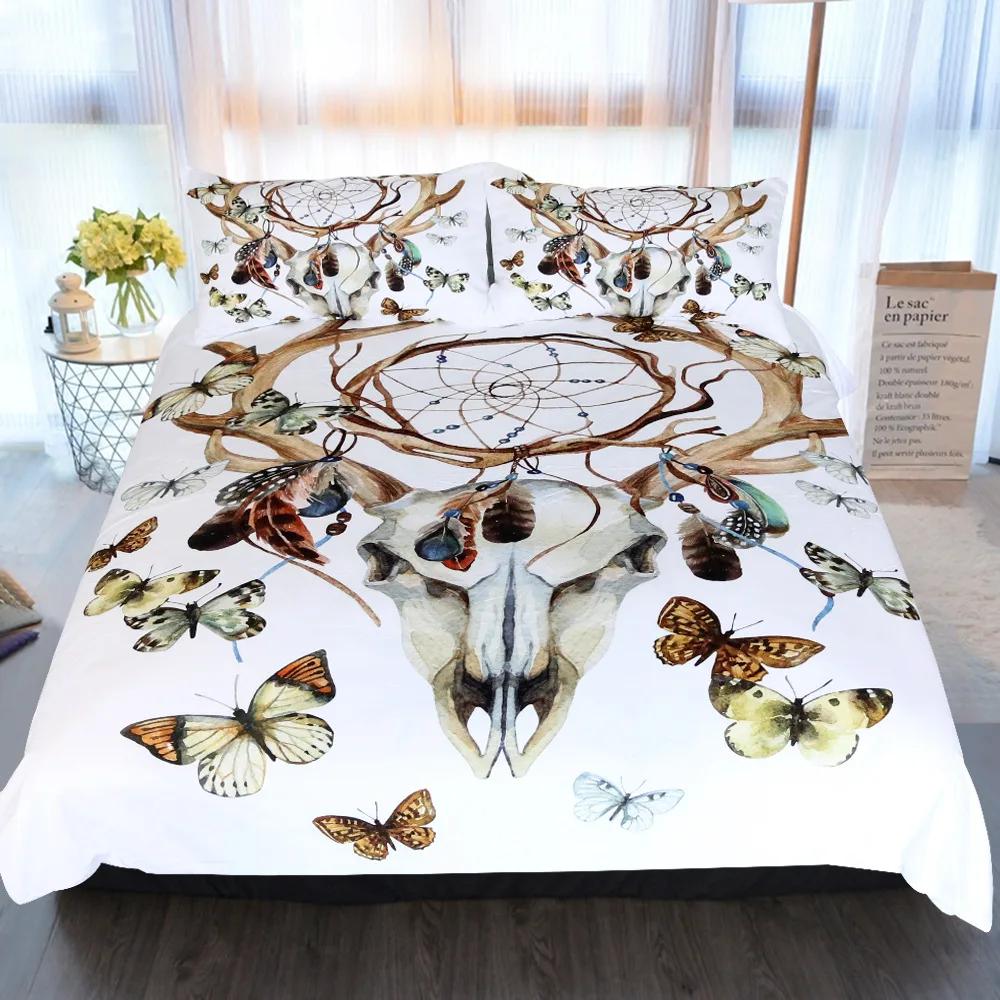 

Bedclothes Pretty Butterfly Comforter Bedding Sets Super King Size Bed Set Animal Pillowcases Duvet Cover Sets Bedclothes EU single(135x200cm)
