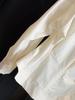 Women's Spring 2026 Stylish Pleated Waist-Cinched Straight Shoulder Shirt Top