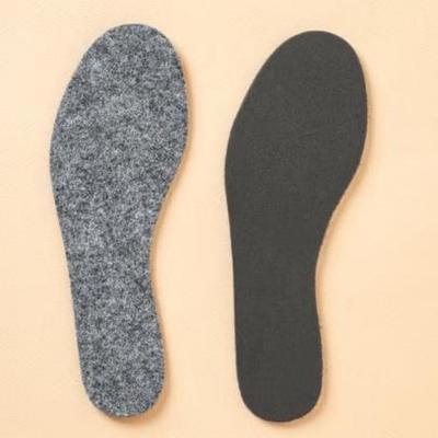 Children's Winter Felt Insoles 1 Pair - 170~230 Mm (6.7~9.1 In.)