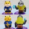 Zootopia Pvc Collectible Figures Set With Articulated Design For Kids And Fans