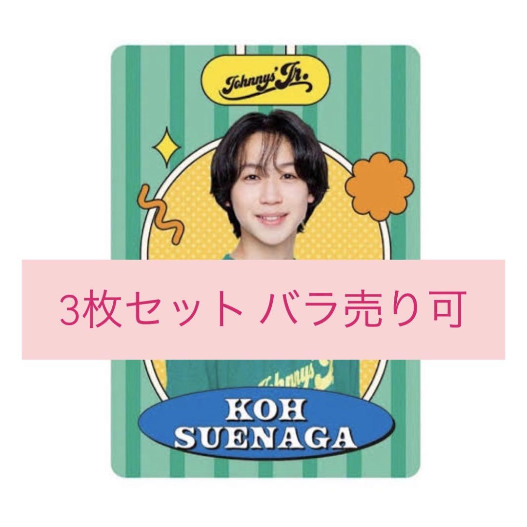 

[USED] Junior Mitsuru Suenaga profile card (3 sheets)