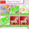 Elegant White Pearl Horse Pearl Painting 5D DIY Pearl Gemstone Art Diamond Painting Kit for Adults/Beginners Gift Ideas Home Decor