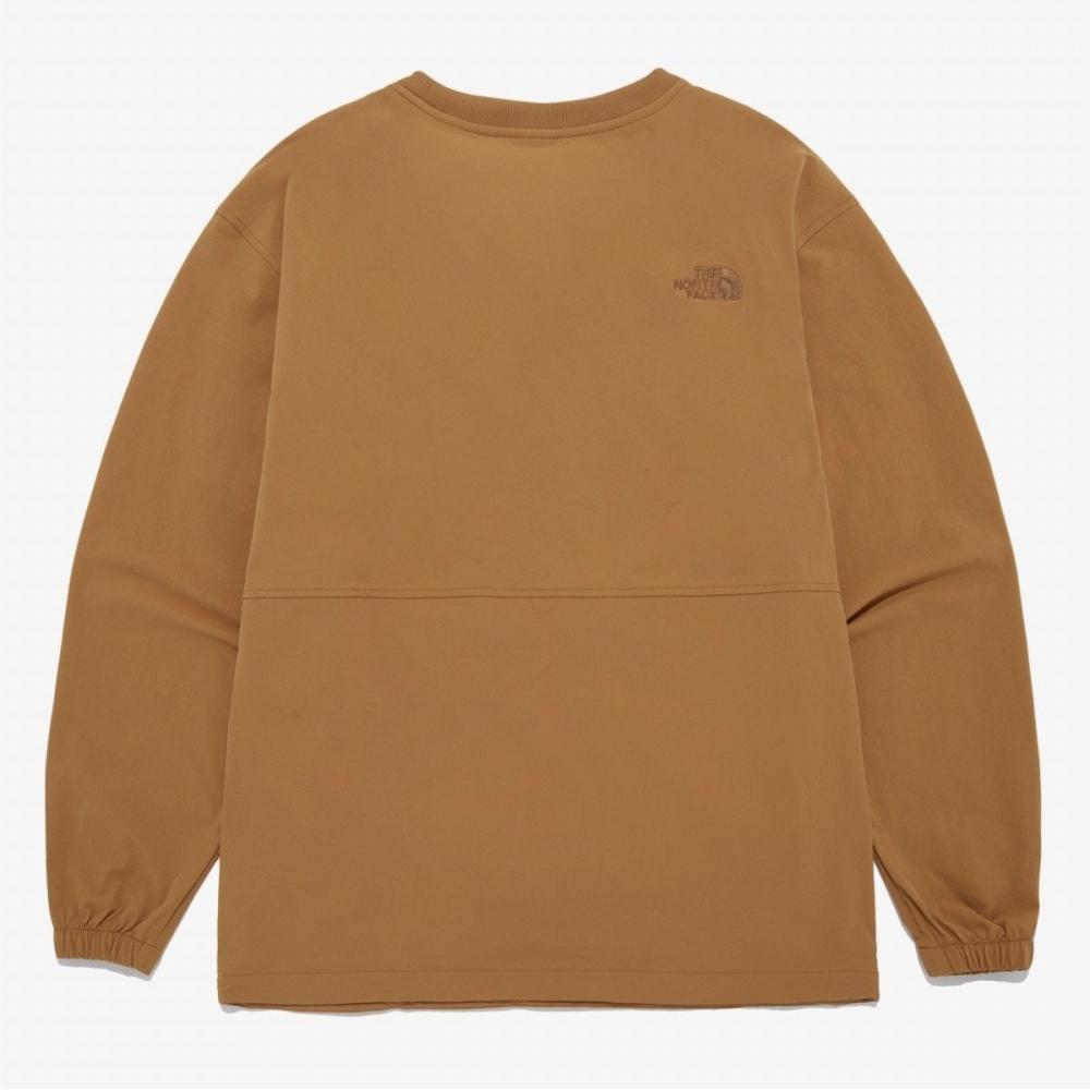 The North Face Men S axiS Crewneck Brown Sugar Nm5mq51c