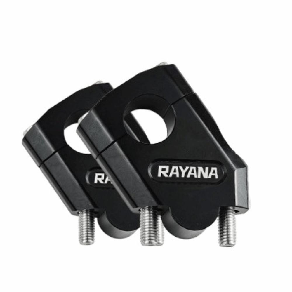 

A Pair Raised Position Motorcycle Handlebar Riser 22mm Handlebar Clamp Motorcycle Customization чорний