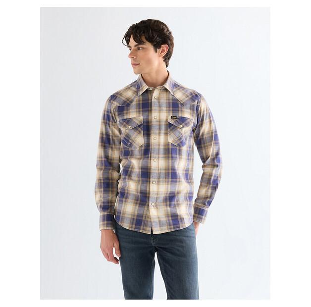 Рубашка Wrangler WESTERN INDIGO SHIRT EU L