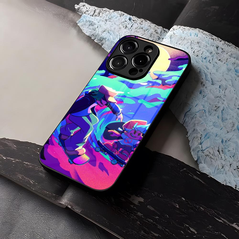 FridayS Night Funkin Game Phone Case Tempered Glass For IPhone 16 13 14 12 15 11 Pro Max Plus Mini X XR SE2020 Coque