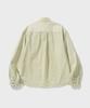 SHIRTER High Neck Overdyed Shirt (Ivory)