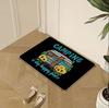 Welcome Happy Campers Floor Mat Outdoor Indoor Dual Carpet RV Camping Vehicle Caravan Universal Door Mat Carpet Decorative Mat
