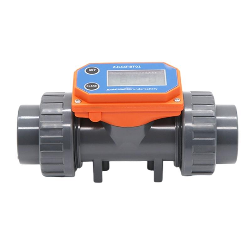 DN15-DN80 High Accuracy Electronic Digital Flowmeter Suitable For Irrigation Liquid Measurement In Garden Farm And Pools