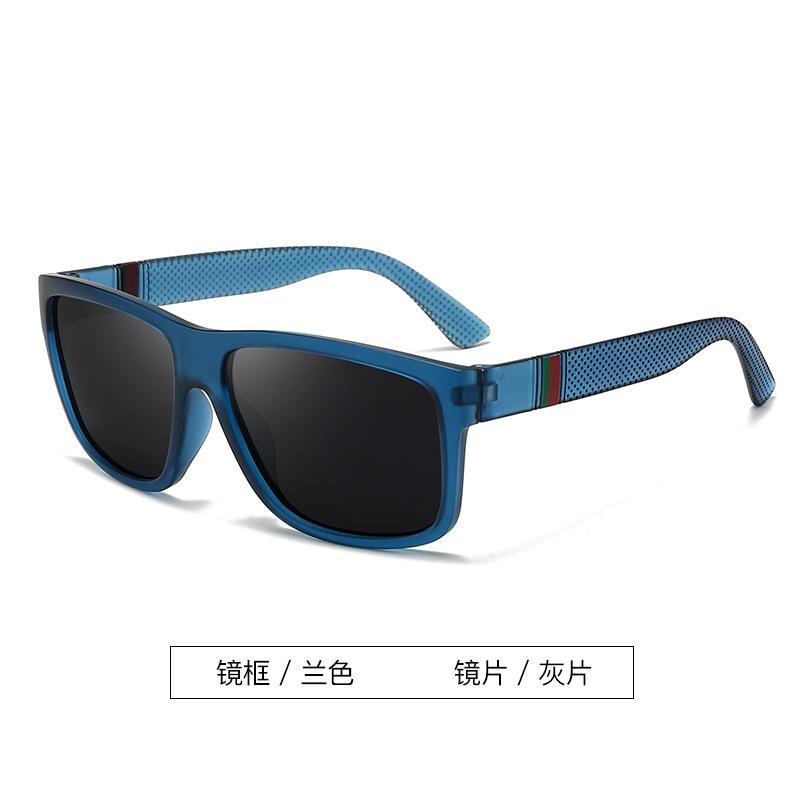 Cross Border New Sunglasses Men's Square Driving Glasses Sports Sunscreen European American Women's Polarized Factory Wholesale