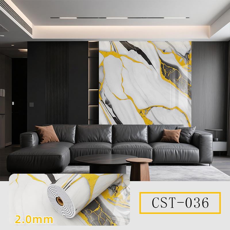 Roll-up Fliesenaufkleber Tapete Selbstklebend Wasserdichte Tapete Verdickter Marmor Verdickte Rolle Dekorative Wandaufkleber