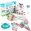 Children's Board Game Toy Crazy Fly Swatter and Word Game with Storage Bag Vocabulary Card