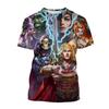 Anime Masters of the Universe 3D Printed T-shirt He-Man Fashion Men's Women Kids Casual Street Short-sleeved Top