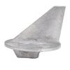 Aluminum Trim Tab Anode CMBRAVO3KITA Strong Structure Anode Replacement for Mariner Outboards 30‑200hp
