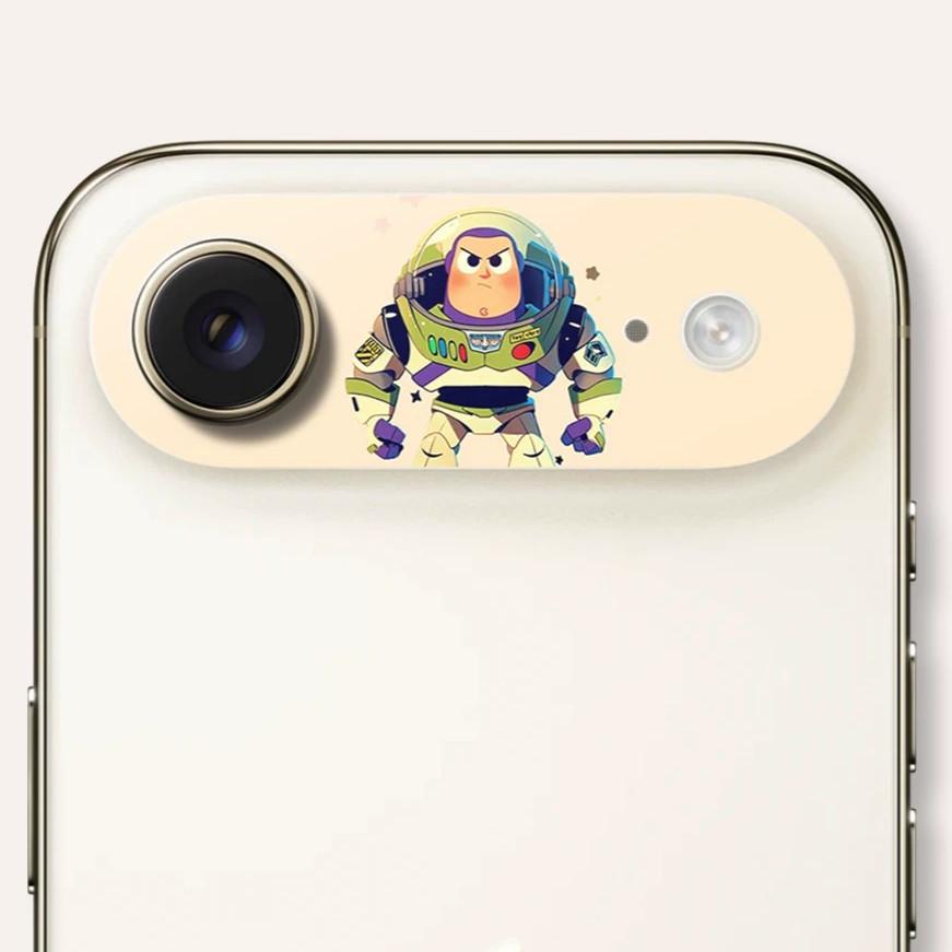 For iPhone Air/17 Air Cut Printing Soft Camera Stickers /Micro Matte / Anti-fingerprint / Decoration Camera Film / Wear-resistant /Anti-scratch /