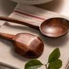 Long Handle Ramen Wooden Spoon Japanese Camping Cooking Tableware Soup Teaspoon Catering Tablespoons Home Large Soup Ladle