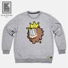 DOLDOL Lk Africa_Mtm_11 African-Inspired Camping Brand Lk Africa Character Graphic Design Long-Sleeve Sweatshirt