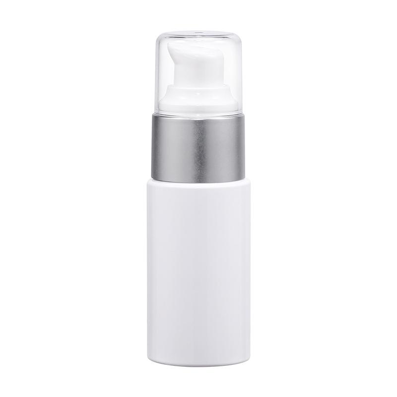 40ml PET Kunststoff Zylinderförmige Lotionflasche mit Pumpe