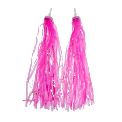 Ruban Décoration Vélo Garçon Bandelettes Vélo Pompons Guidon Pompons Vélo Enfant