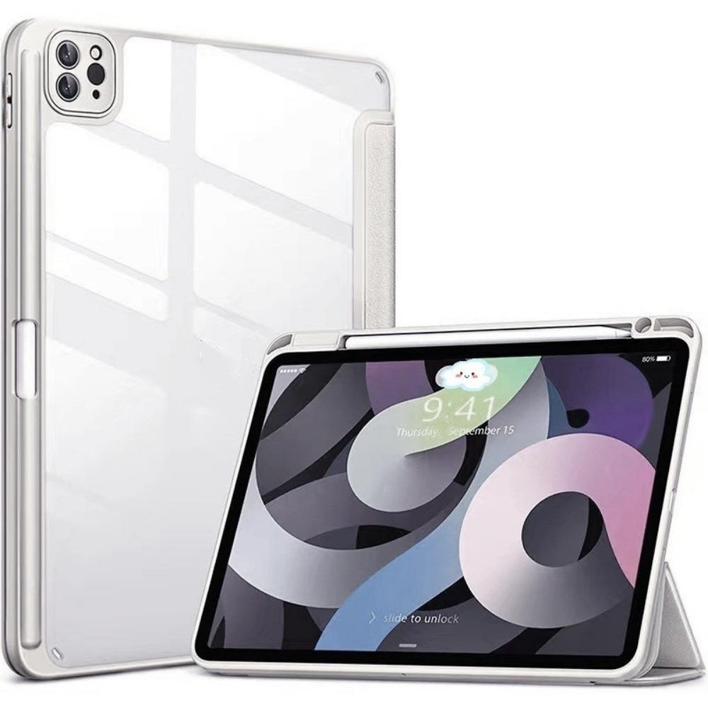 

Ударопрочный чехол для iPad Pro 11, акриловый прозрачный чехол для iPad Air 4, 5, 10,9 дюйма, прозрачный защитный чехол от падения iPad mini 6 8.3