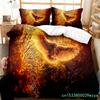 Owl Duvet Cover Set Cute Bird Polyester Comforter Cover For Boys Girls Kids Bedding Set King Size Quilt Cover With Pillowcase
