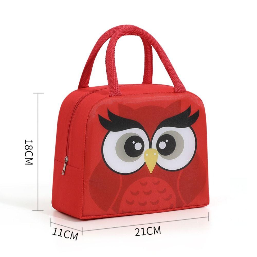 Non-woven Fabric Cartoon Lunch Bag Thermal Bag Portable Insulated Lunch Box Bags Lunch Box Accessories Lunch Box Food Bags 1180₽