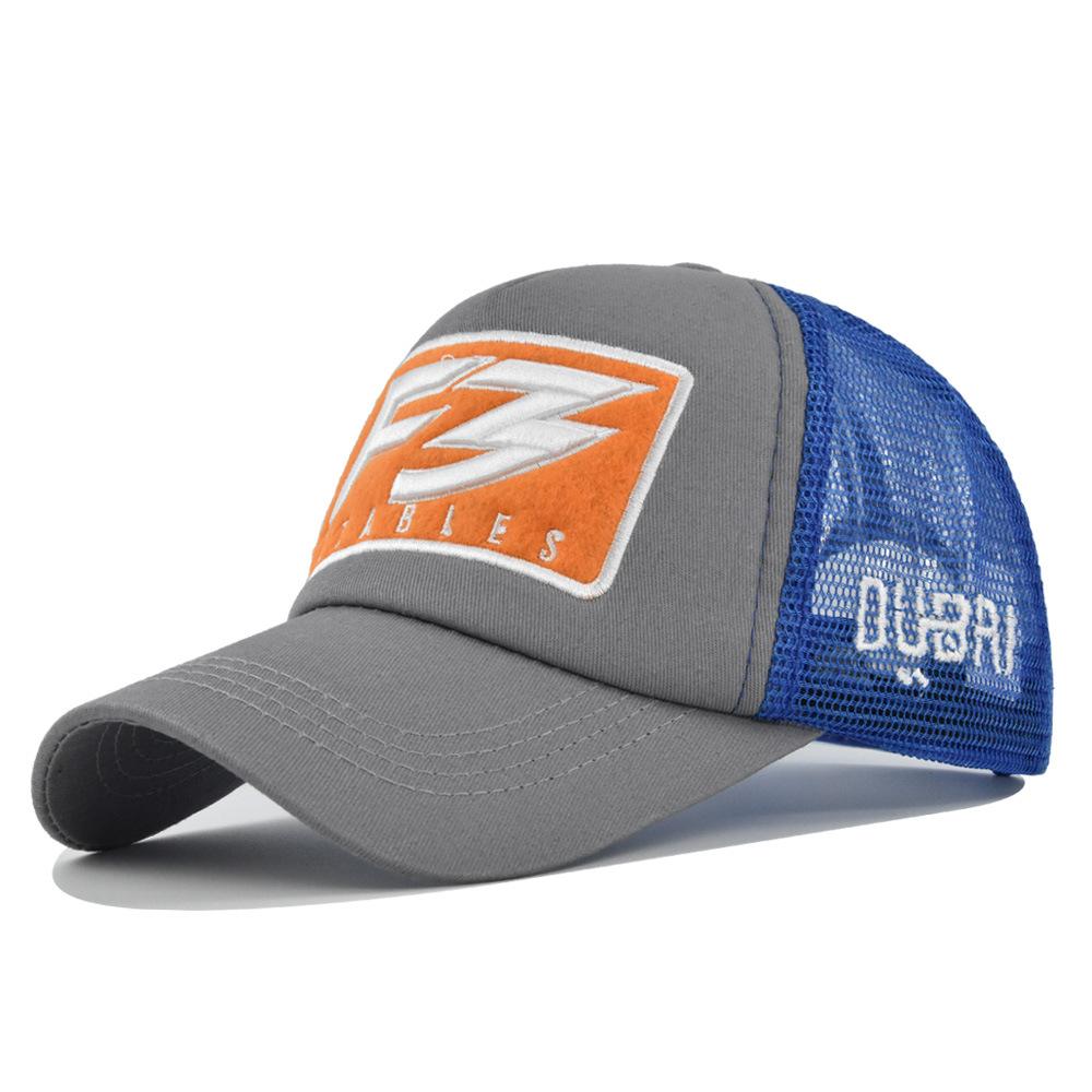 Fashion New Mesh Trucker Caps Male Summer Cool Sun Hat Man Women Popular Baseball Cap Adjustable Cotton Hat Caps
