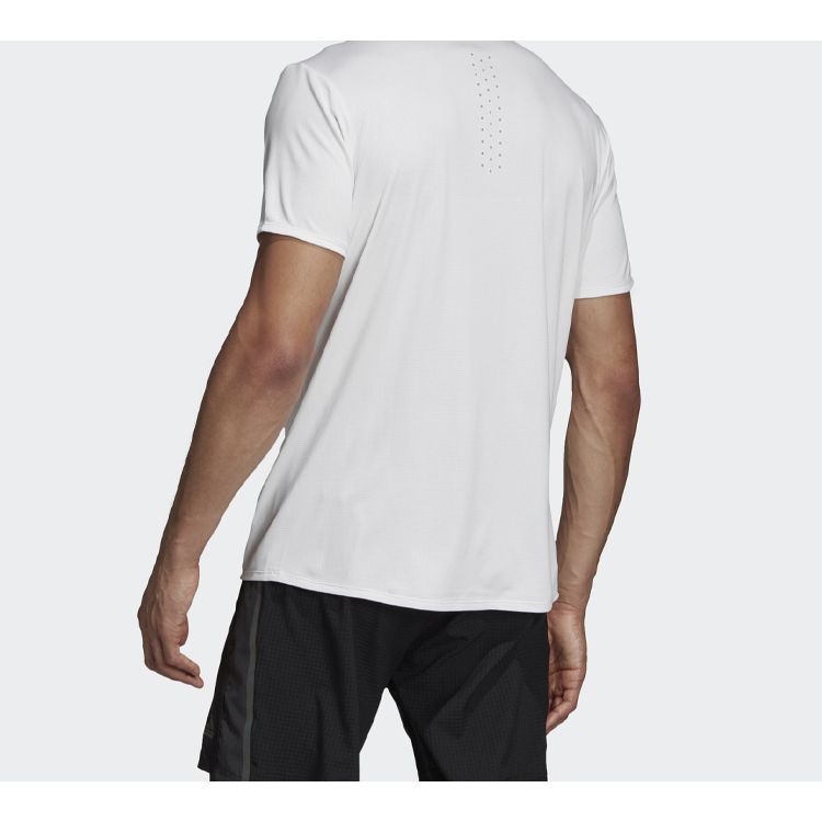 Adidas Breathable Short Sleeve T-Shirt Men Tops White DQ1847