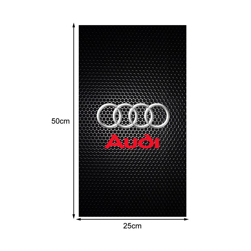 Bilemblem Midtsøyle Klistremerke Auto Dør Dekorative Klistremerker For Audi C7 C6 C5 B5 B6 B7 B8 B9 D3 Q3 Q5 Q7 TT A1 A3 A4 A5 A6 A7